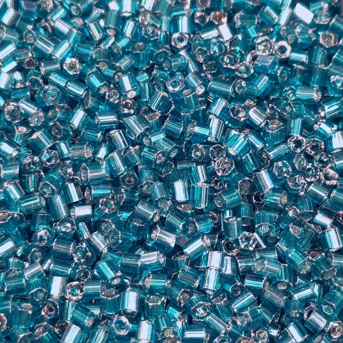 Vidrilho Azul Transparente - 11/0 500g