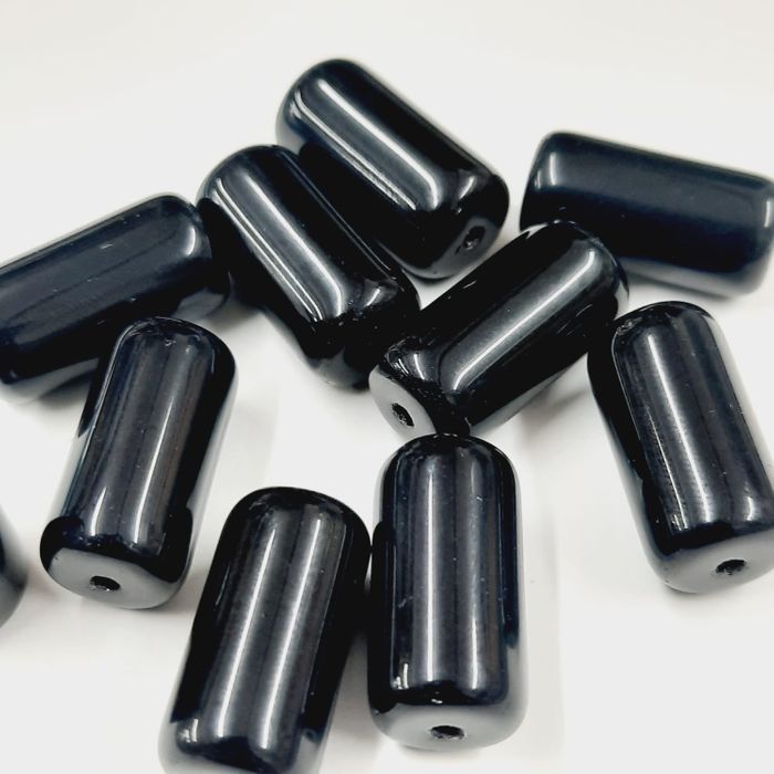 Firma Fosca Preta - 24x12mm 40 Peças