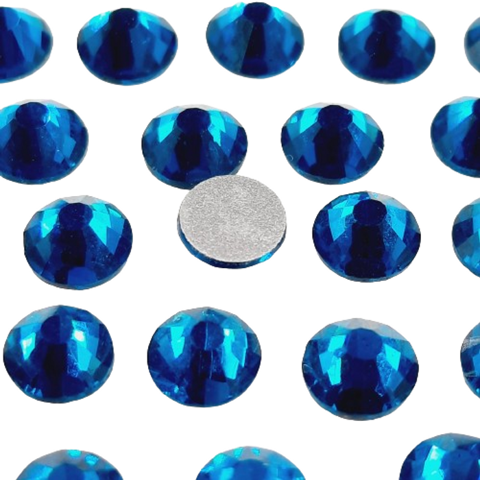Strass Elegance Base Reta Sem Cola Azul Brunei - SS20(4,60-4,80mm) 1.440 Peças