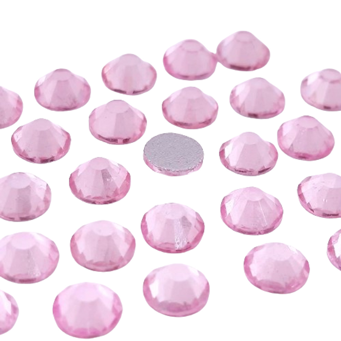 Strass Elegance Base Reta Sem Cola Rosa - SS20(4,60-4,80mm) 1.440 Peças