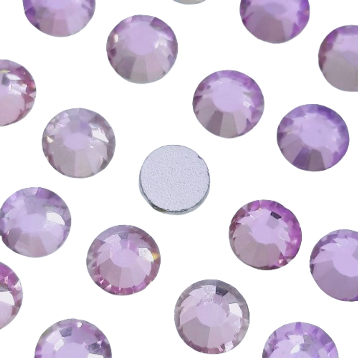 Strass Elegance Base Reta Sem Cola Violeta - SS20(4,60-4,80mm) 1.440 Peças