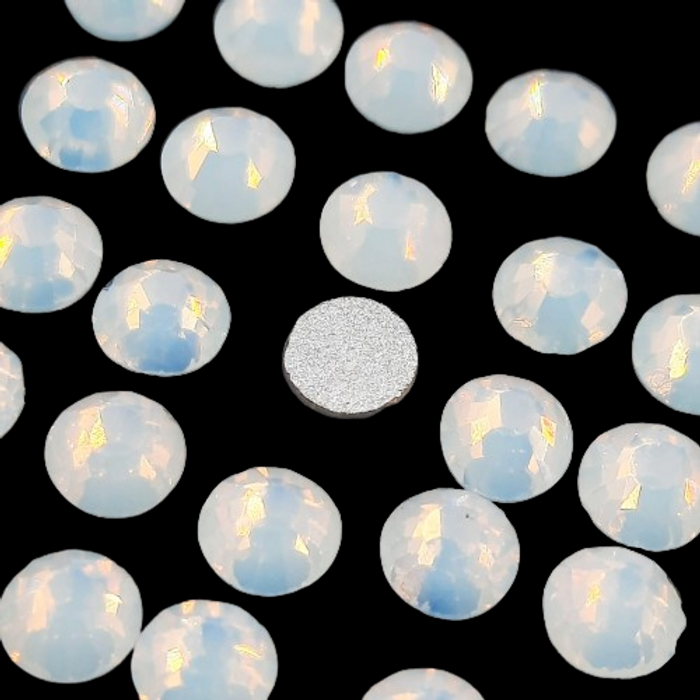 Strass Elegance Base Reta Sem Cola White Opal - SS16(3,80-4,00mm) 1.440 Peças