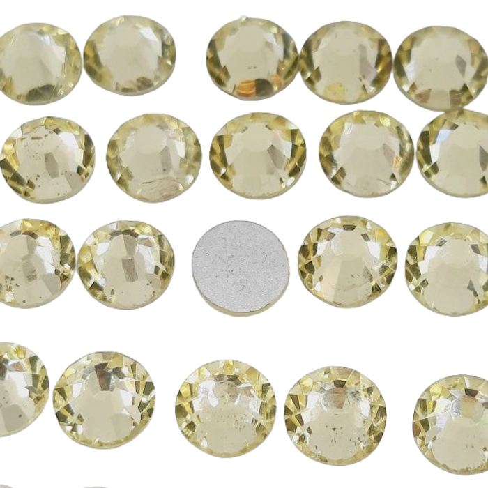 Strass Elegance Base Reta Sem Cola Jonquil - SS30(6,32-6,50mm) 288 Peças