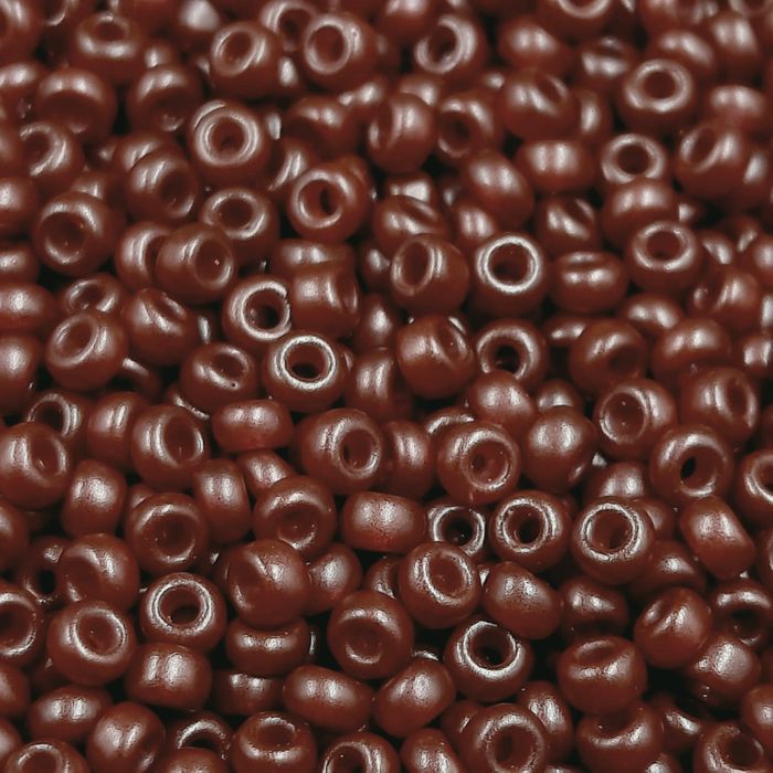 Miçanga Asmara Especial(Tingida) Marrom Opaco - 9/0 (2,6mm) 500g