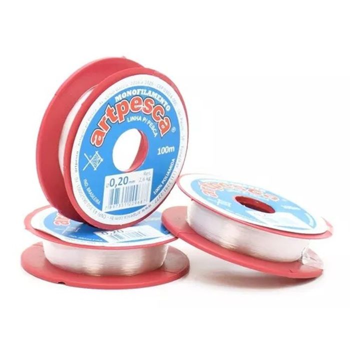 Fio de Nylon - 0,20mm com 100 metros