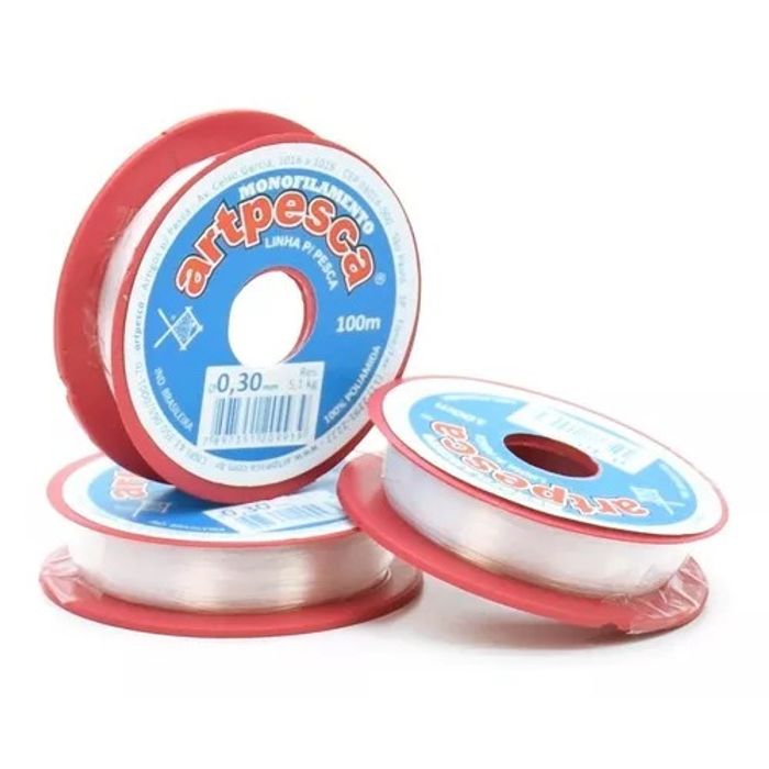 Fio de Nylon - 0,30mm com 100 metros