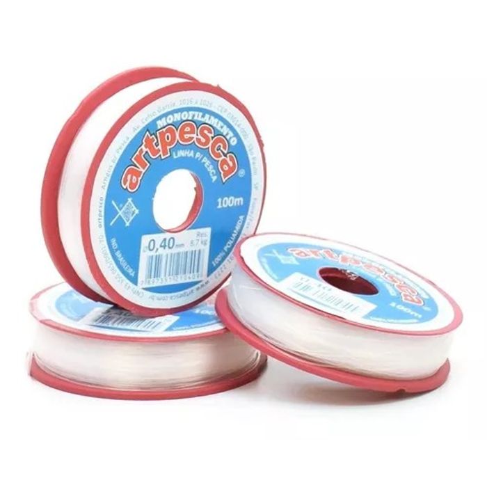 Fio de Nylon - 0,40mm com 100 metros