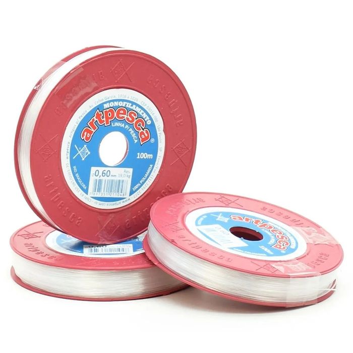 Fio de Nylon - 0,60mm com 100 metros