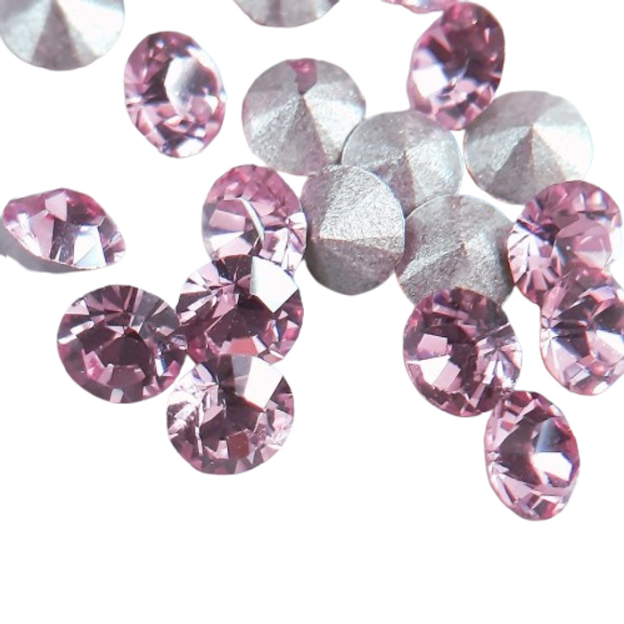Strass Swarovski 1028 Light Rose - SS16/PP31(3,80-4,00mm) 144 Peças 