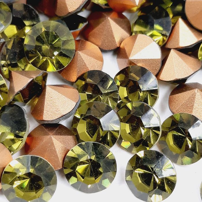 Strass Preciosa Olivine - SS33(6,872-7,069mm) 288 Peças