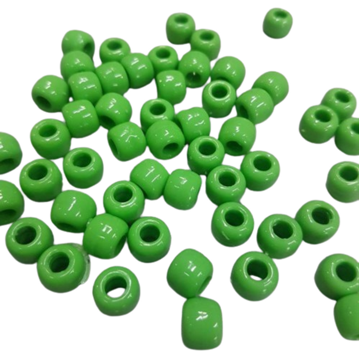Miçanga Tererê Fosco Verde Claro 20 - 10mm 250g Aprox. 560 Peças