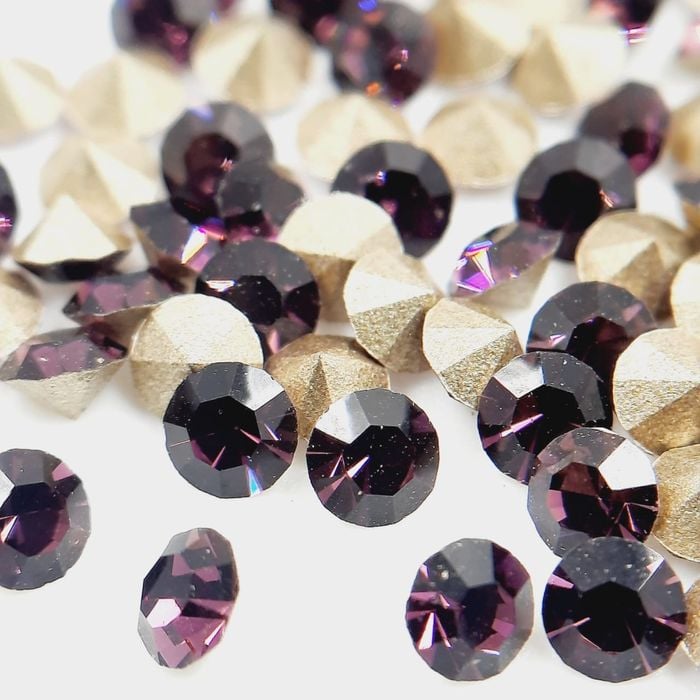Strass Oktant Ametista - SS10/PP21(2,70-2,80mm) 1.440 Peças