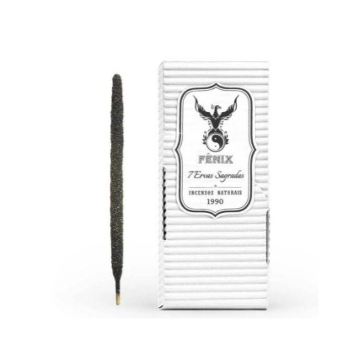 Incenso Natural 7 Ervas Sagradas - 1 Caixa contendo 9 varetas