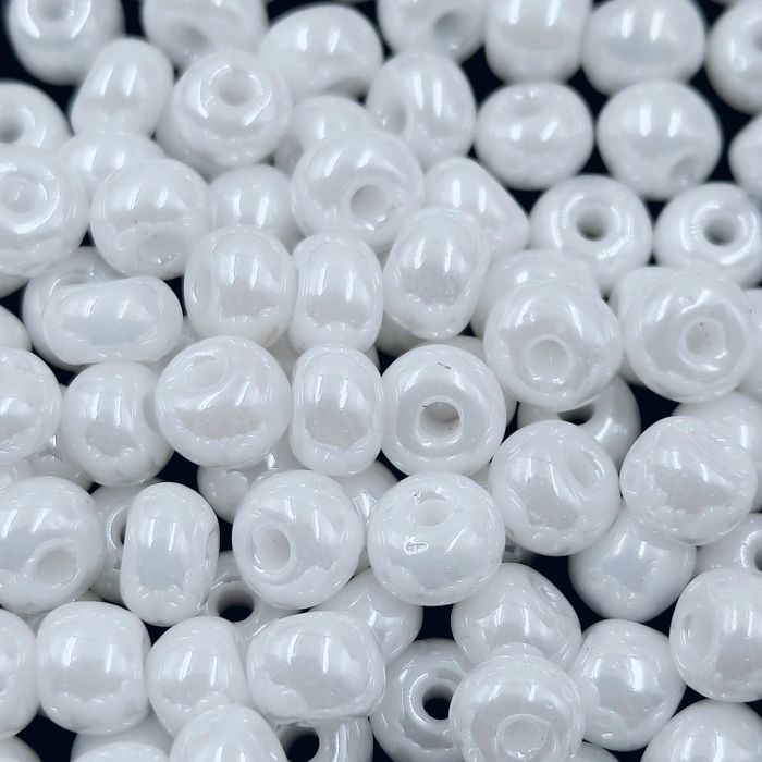 Miçanga Asmara Fosca Perolada Branco 46102 - 9/0(2,6mm) 500g