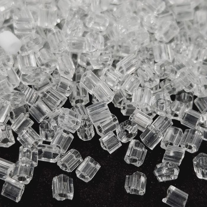 Vidrilho Indiano Transparente Cristal 00050 - 11/0 500g