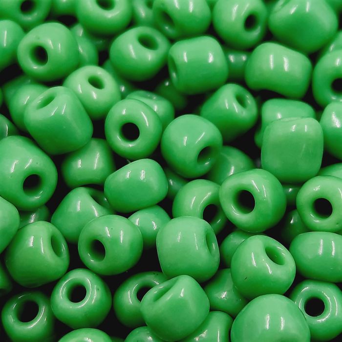 Miçanga Chinesa Fosca Verde 47 - 8/0(2,9mm) 500g