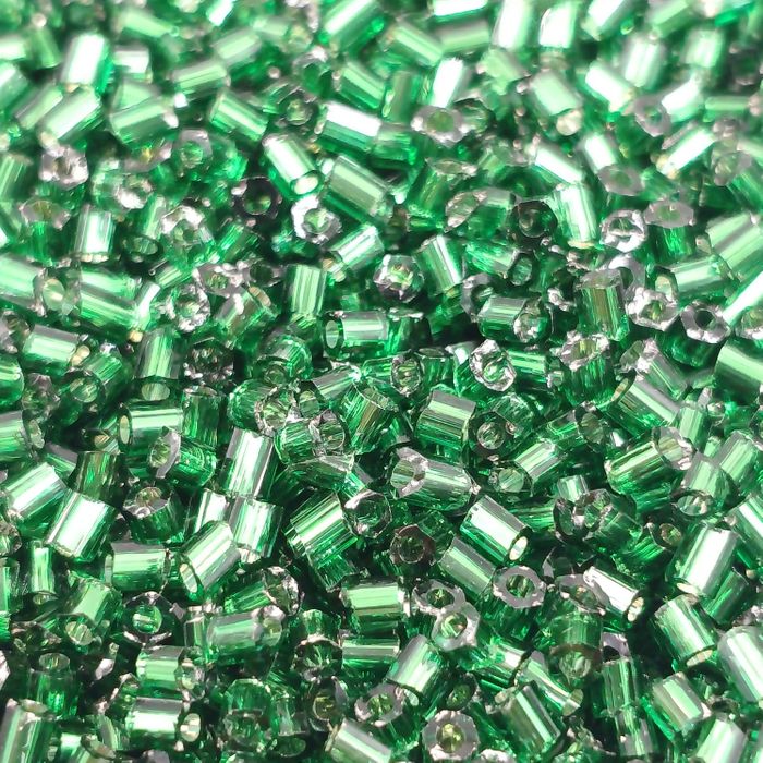 Vidrilho Verde Esmeralda - 9/0 500g