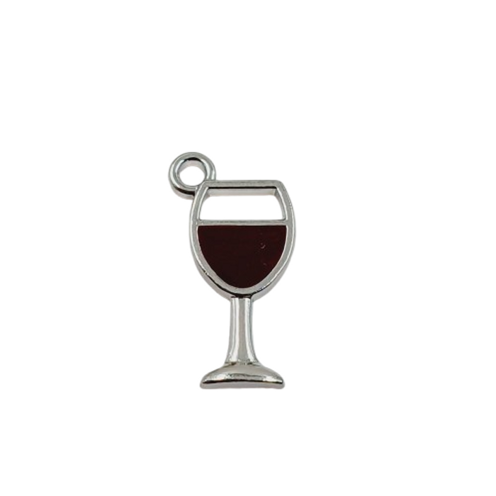 Pingente Taça Níquel - 18mm 1 Peça