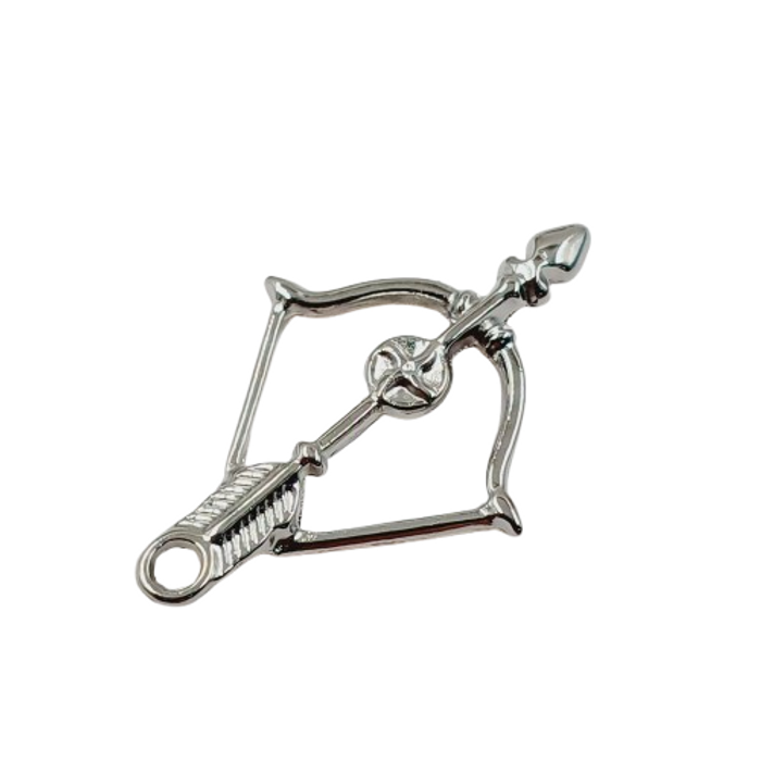 Pingente Arco e flecha - 33mm 1 Peça