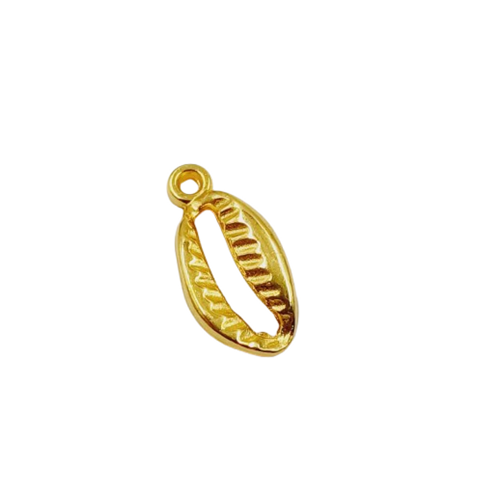 Pingente Búzio Dourado - 19mm 1 Peça