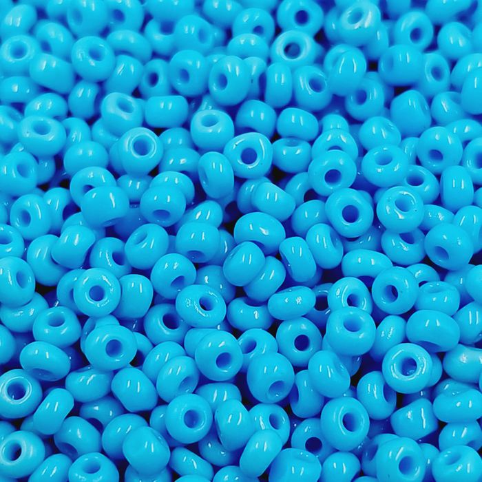 500g Miçanga 9/0 Abrama Fosca Turquesa 63020