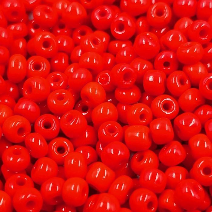 500g Miçanga 9/0 Abrama Fosca Vermelha 93170