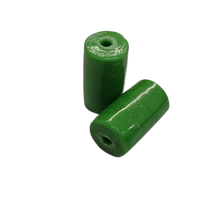 Firma Artesanal Fosca Verde - 20x12mm 40Peças