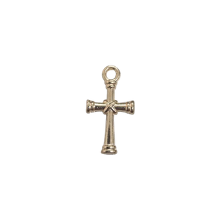 Pingente Cruz Dourado - 20mm 50Peças