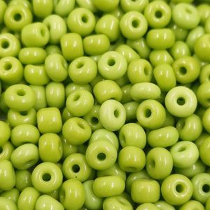 Miçanga Asmara Fosca Verde Claro 53310 - 11/0(2,1mm) 25g Aprox. 2.800 Peças