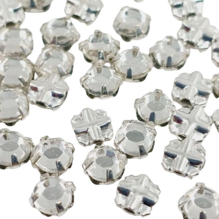 Engrampado Caixa Baixa Cristal - SS16 144Peças