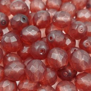 1Fio 10mm Cristal Facetado Terracota 00030/45997 - Aprox. 42Peças