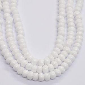 1Fio Miçanga Asmara Fosca Branca 03050 - 6/0(4,1mm) Aprox. 430Peças
