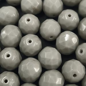 1 Fio 10mm Fosco Cinza 43020 - Aprox. 42Peças