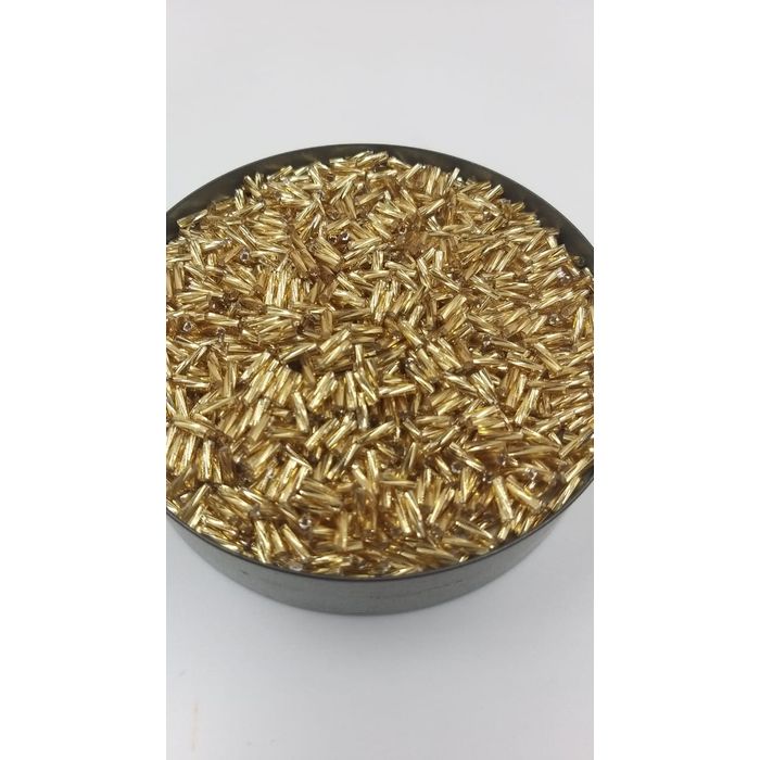 Canutilho Torcido Dourado - 7mm 500g