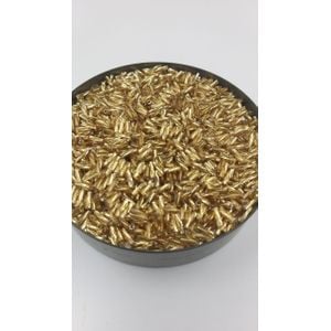 Canutilho Torcido Dourado - 7mm 500g