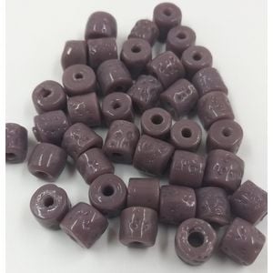 90 Peças Entremeio Artesanal Roxo - 13X11mm