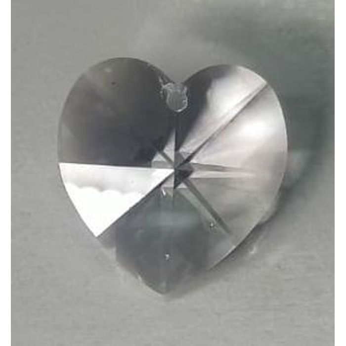 Pingente Coração Swarovski 6202 Cristal - 18x17,5  01 Peça