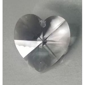 Pingente Coração Swarovski 6202 Cristal - 18x17,5  01 Peça