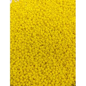Miçanga Chinesa KK 13/0 Fosca Amarela 83110  500 Gramas