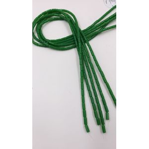 Fio Segui Fosco Verde - 5x10mm 1 Fio com 50 Peças