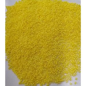 Miçanga Chinesa Fancy 10/0 F Amarelo 733  450 Gramas