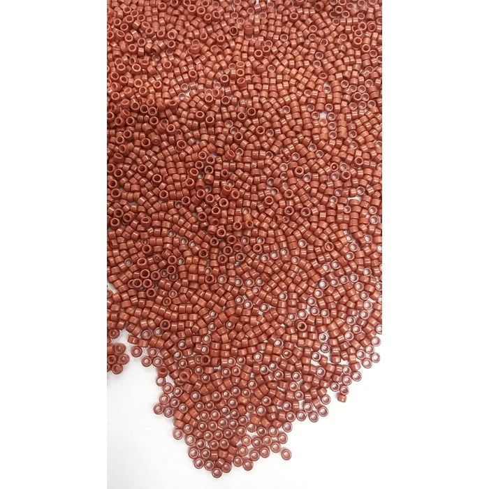 Miçanga Chinesa Fancy 10/0 F Marrom 741 450 Gramas