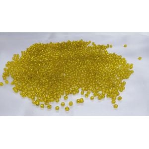 Miçanga Chinesa Fancy 6/0 T Amarela 450 Gramas