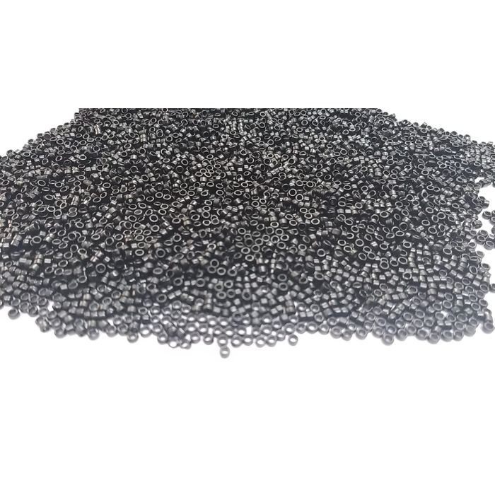 Miçanga Chinesa Fancy 10/0 F Preto 742 450 Gramas