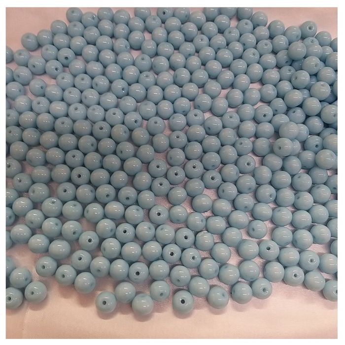 Porcelana Chinesa Fosca Turquesa 42 - 8mm 500g