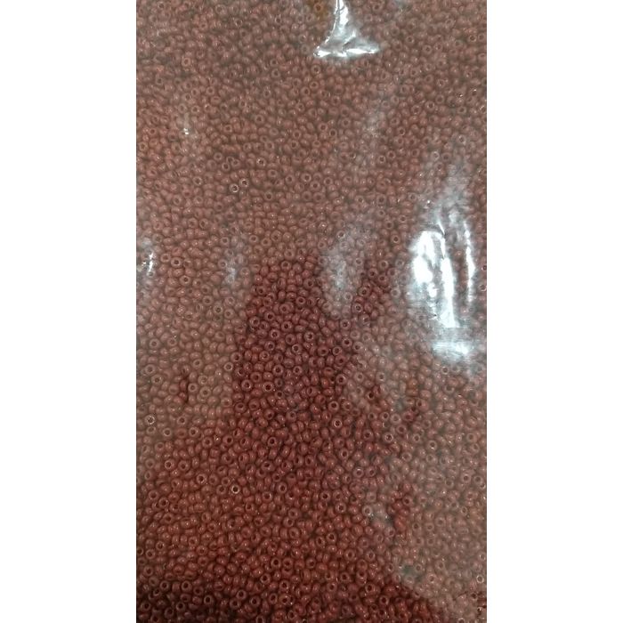 Miçanga Asmara Fosca Marrom 13600 - 9/0(2,6mm) 500g