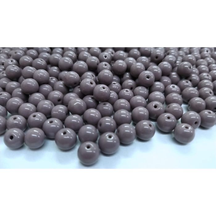 Porcelana Asmara Fosca Lilas - 8mm 500g Aprox. 680 Peças