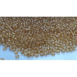 Miçanga Asmara Transparente Dourado Medium 17070 6/0(2,6mm) 500g