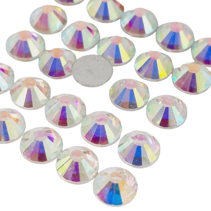 Strass Elegance Base Reta Sem Cola Cristal - SS30(6,32-6,50mm) 288 Peças