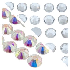 Strass Elegance Base Reta Sem Cola Cristal - SS30(6,32-6,50mm) 288 Peças